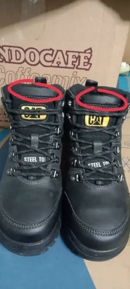 Framework Steel Toe, Black Size 7/40