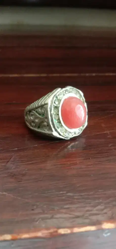 Cincin Batu Rubby Burma Lawasan