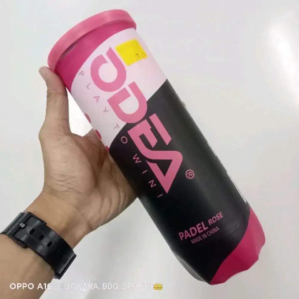 Original bola padel odea rose pink isi 3 baru segelan pabrik