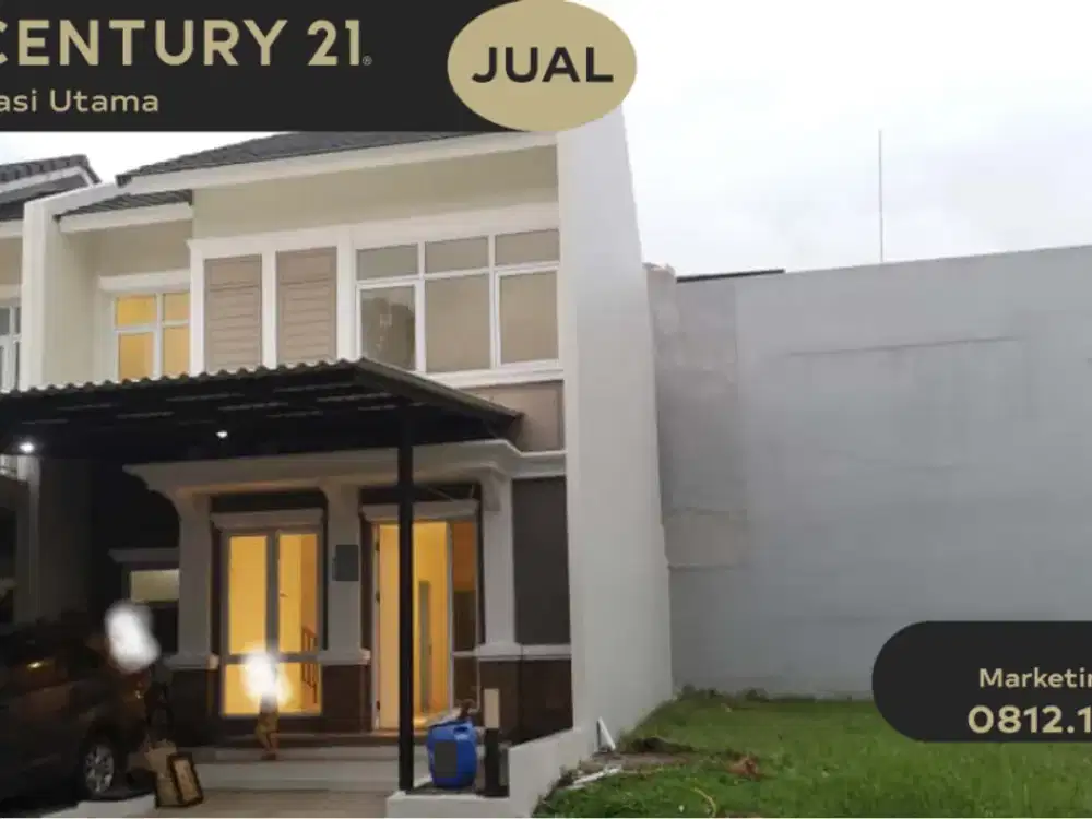 DIJUAL RUMAH 2 LANTAI DI DALAM CLUSTER KOTA WISATA CIBUBUR