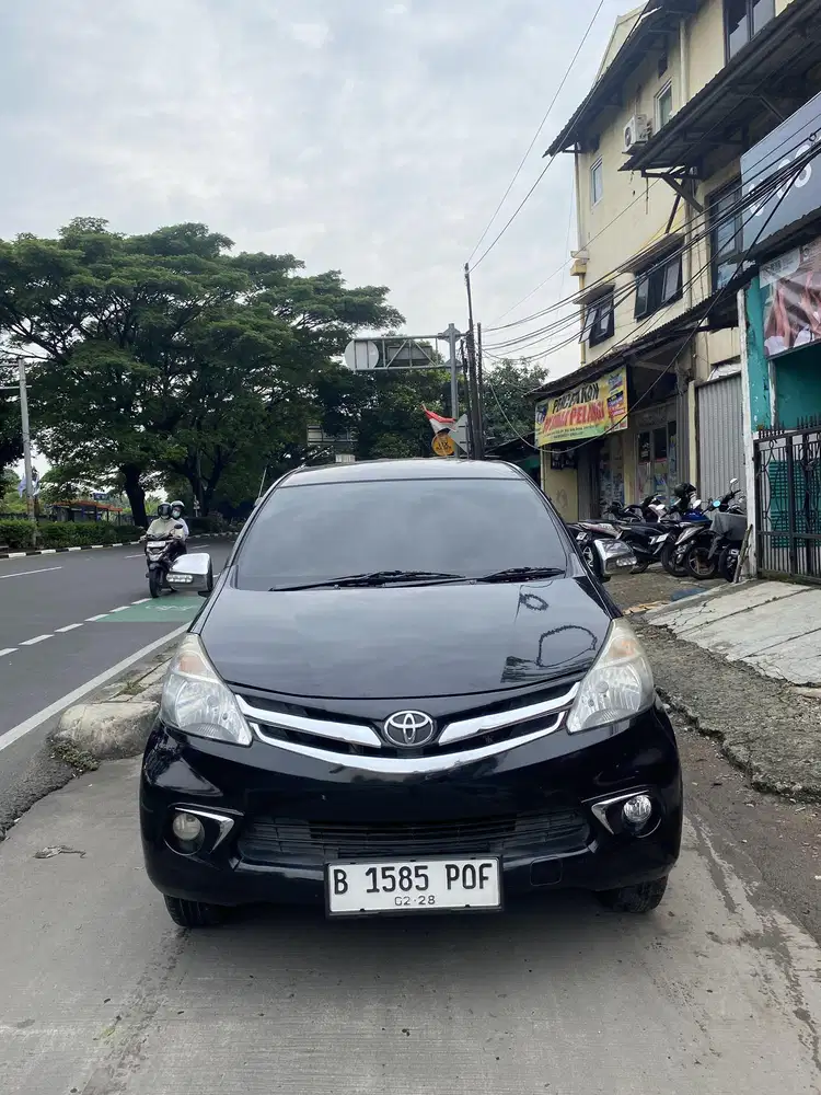 Toyota Avanza 1.3 G Automatic 2012 Hitam Metalik