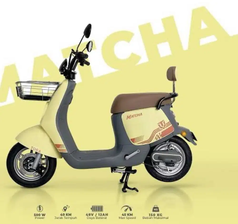 Tora matcha, ready kuning dan putih