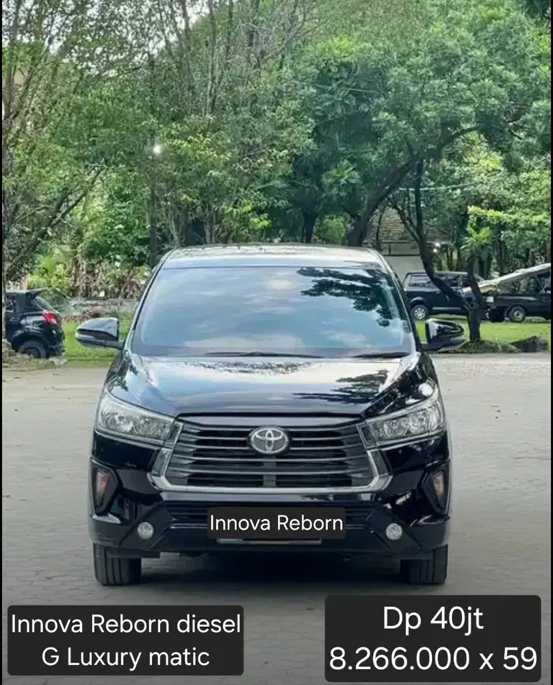 Innova Reborn diesel matic G Luxury tahun 2021 pemakaian 2022