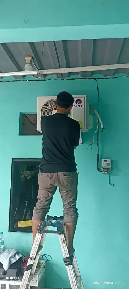 servis AC bongkar pasang AC dan mesin cuci dua tabung