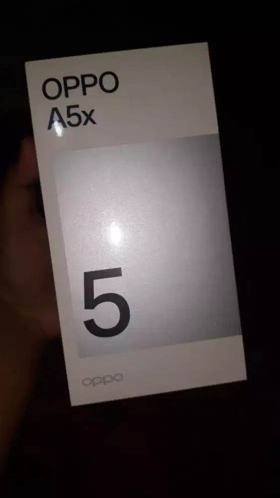 [BARU SEGEL BOX] OPPO A5X 4+128 WHITE