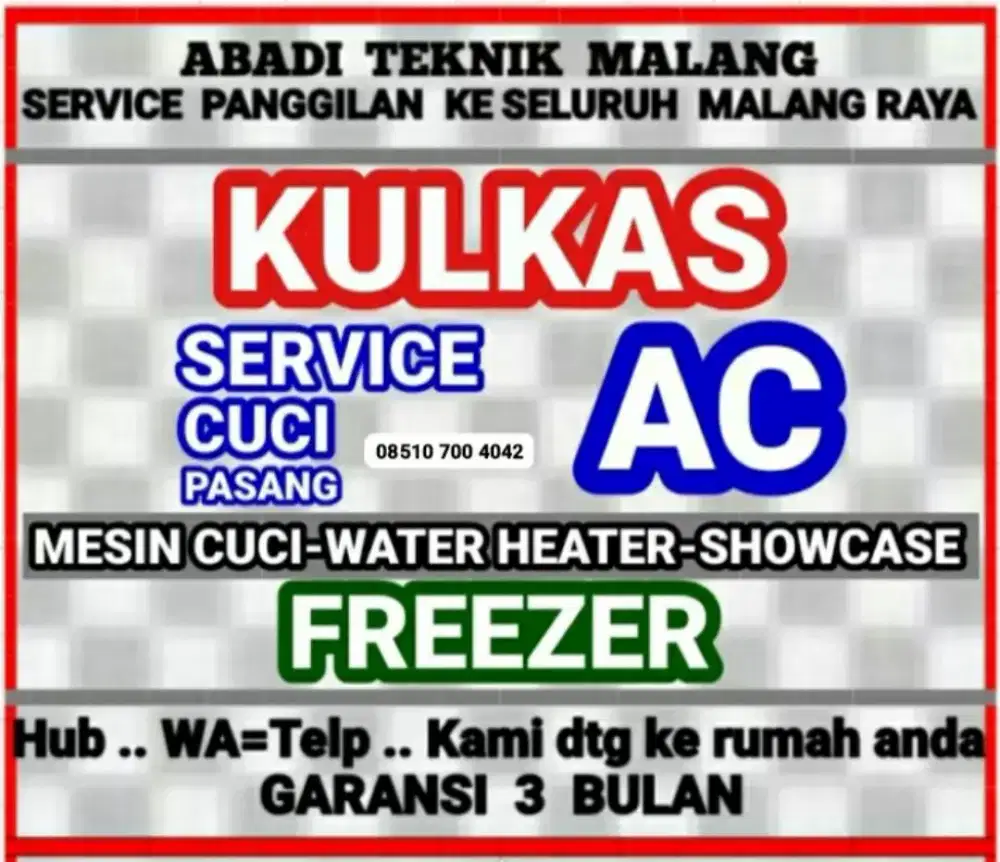 service kulkas ac (cuci ac-75) mesin cuci water hiter servis panggilan
