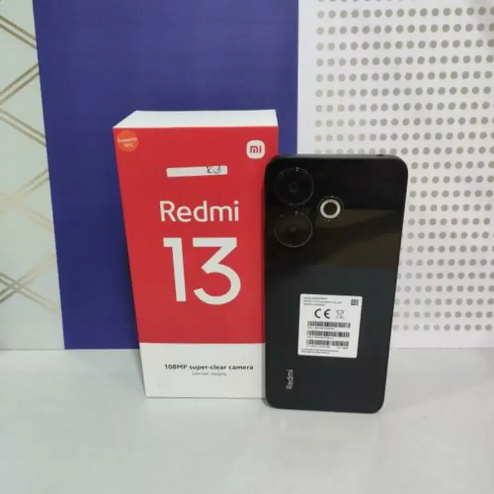 Redmi 13 ram 8 / 128 hitam
