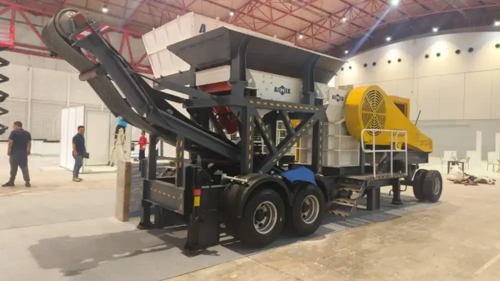 MOBILE STONE CRUSHER 30 TPH – HARGA NEGO, READY STOK, SIAP SURVEY