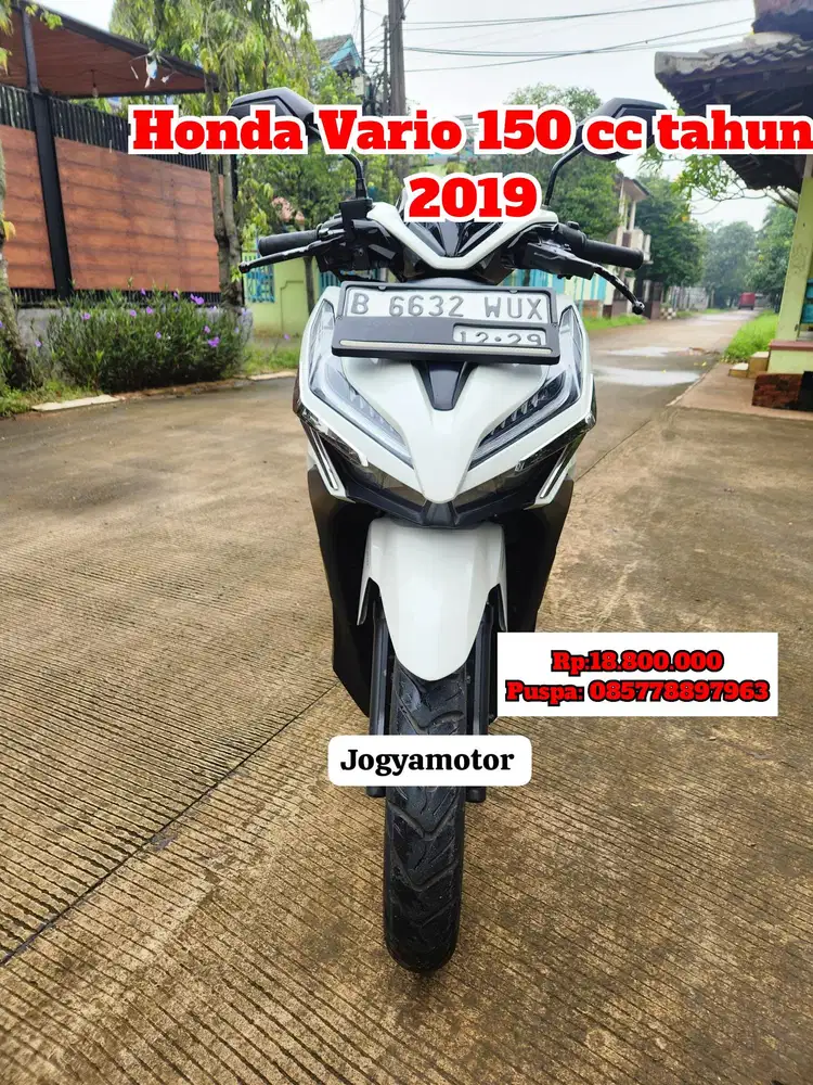 Honda Vario 150 tahun 2019