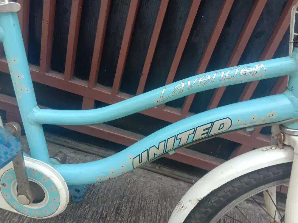 dijual sepeda united lavender alloy/Aluminium tgl goes