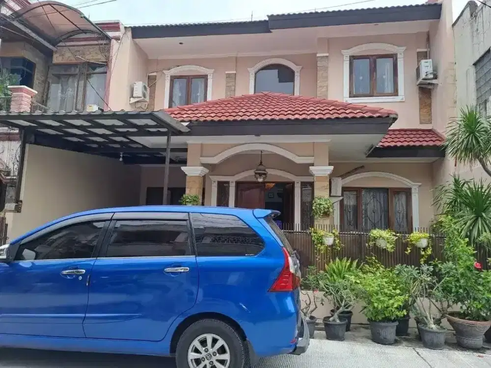 Rumah 2 Lantai Desain Modern di Komplek Galaxy Bekasi