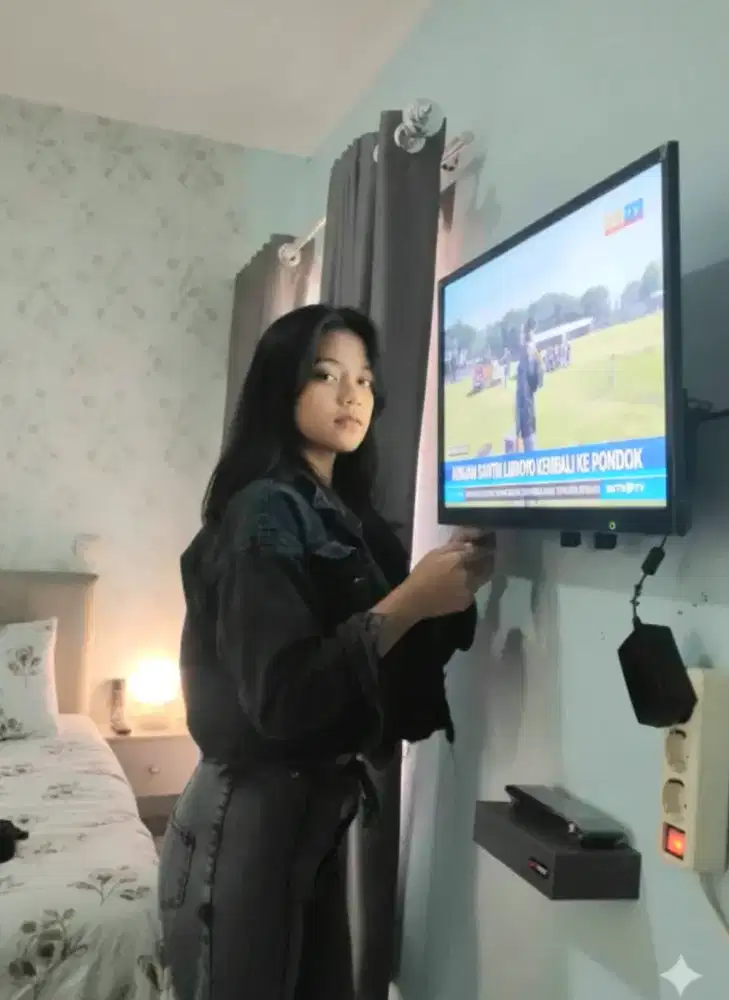 pasang & jual bracket buat gantungan tv led lcd di tembok rapih nyaman