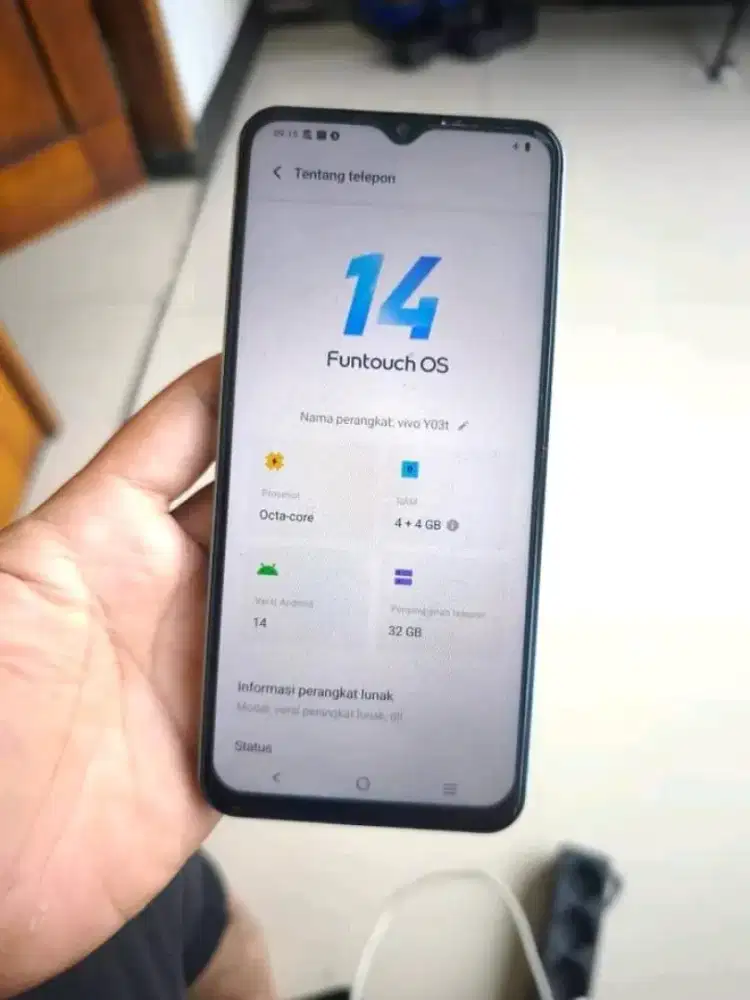 Vivo Y03t ram 4/32 gb nominus orian semua batre awet enak bagus