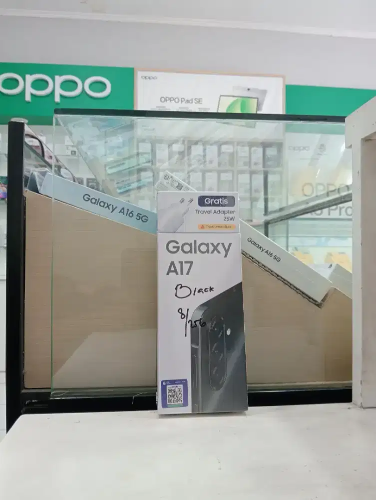 SAMSUNG A17 8/256 NEW MURAH QR GADGET