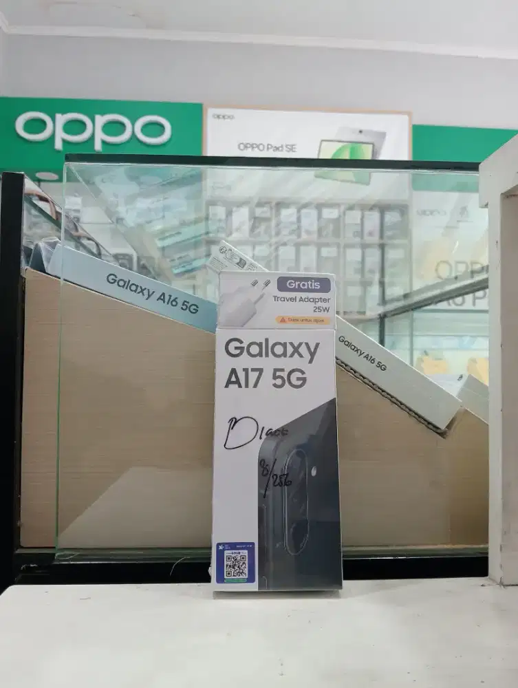 SAMSUNG A17 5G 8/256 NEW MURAH QR GADGET