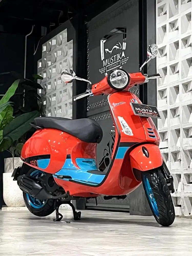 LANGKA! ODO 1300! Vespa Matic Primavera Colorvibe 150 2023