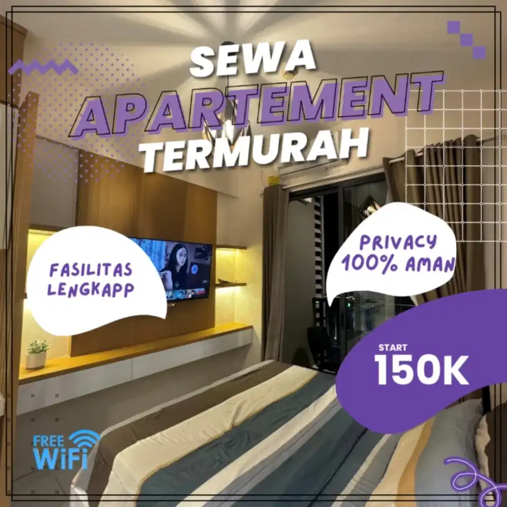 Sewa Apartemen Jakarta Timur BASSURA CITY Harian Transit Termurah