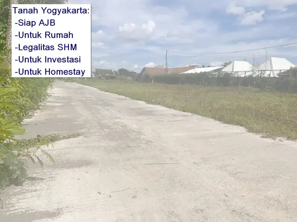 Dapatkan Tanah untuk Rumah di Maguwoharjo, Siap AJB