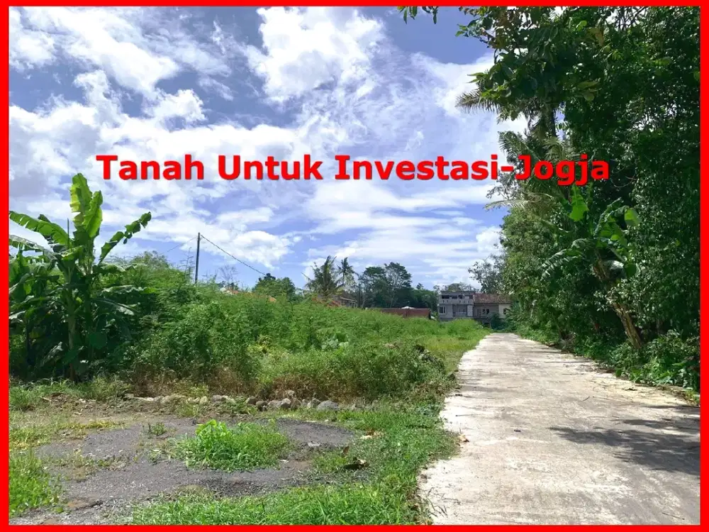 Tanah Siap AJB Dekat Pasar Stan Maguwoharjo Lokasi Sleman