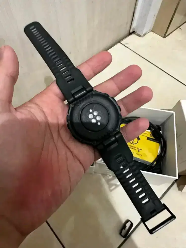 Amazfit trex pro t-rex pro smartwatch gps running strava smart watch