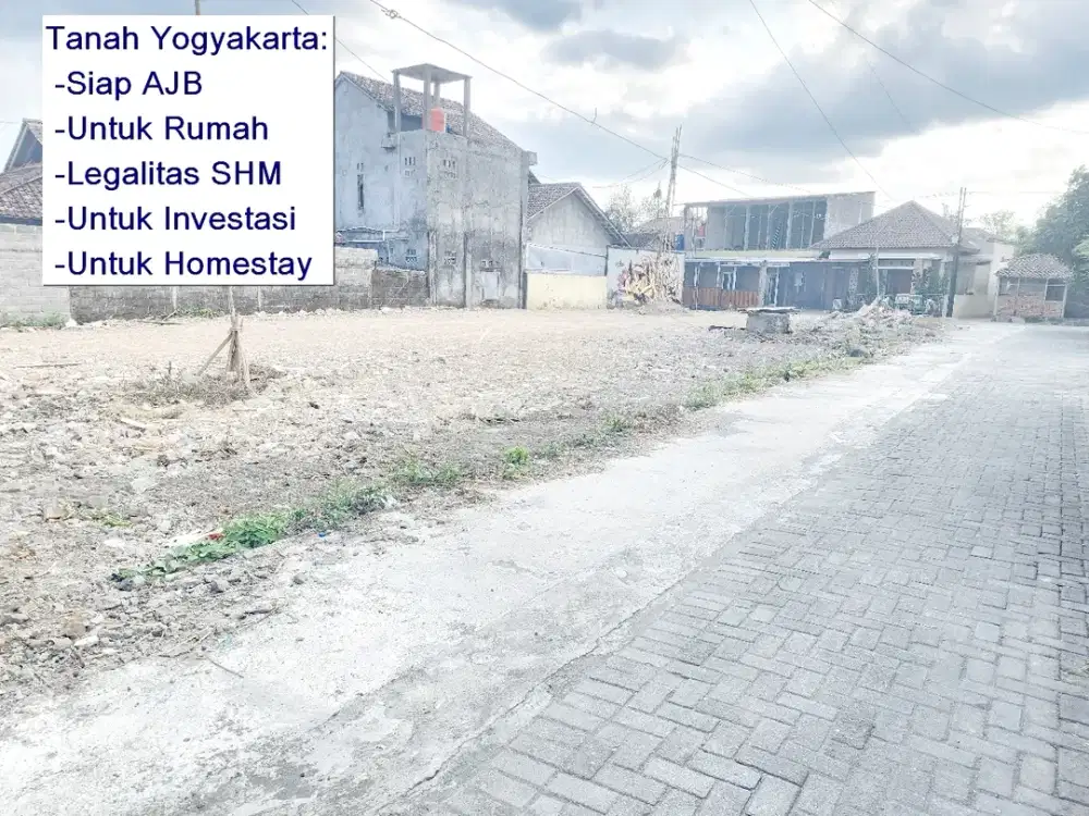 Legalitas SHM Tanah Dekat Pasar Gentan Jl. Kaliurang Km.10