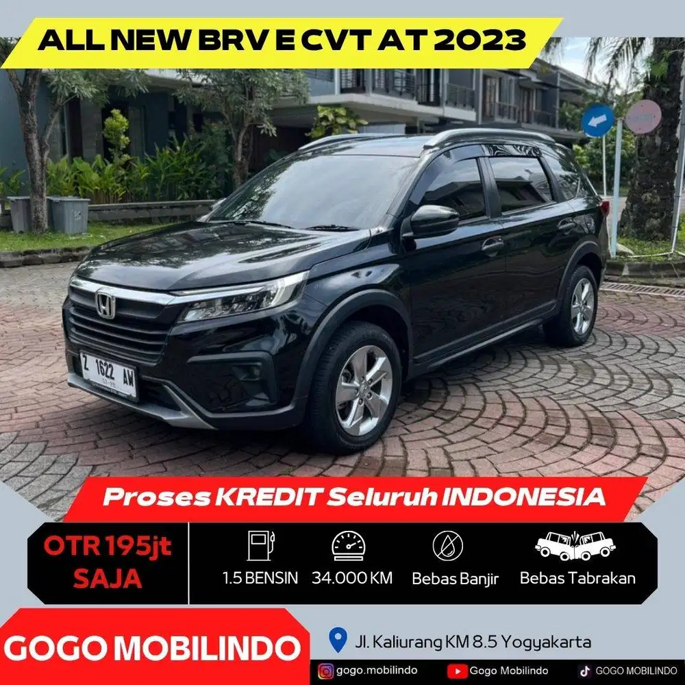 [Dp10jt] All New BRV E CVT Matic 2023 ORISINIL Kredit Murah
