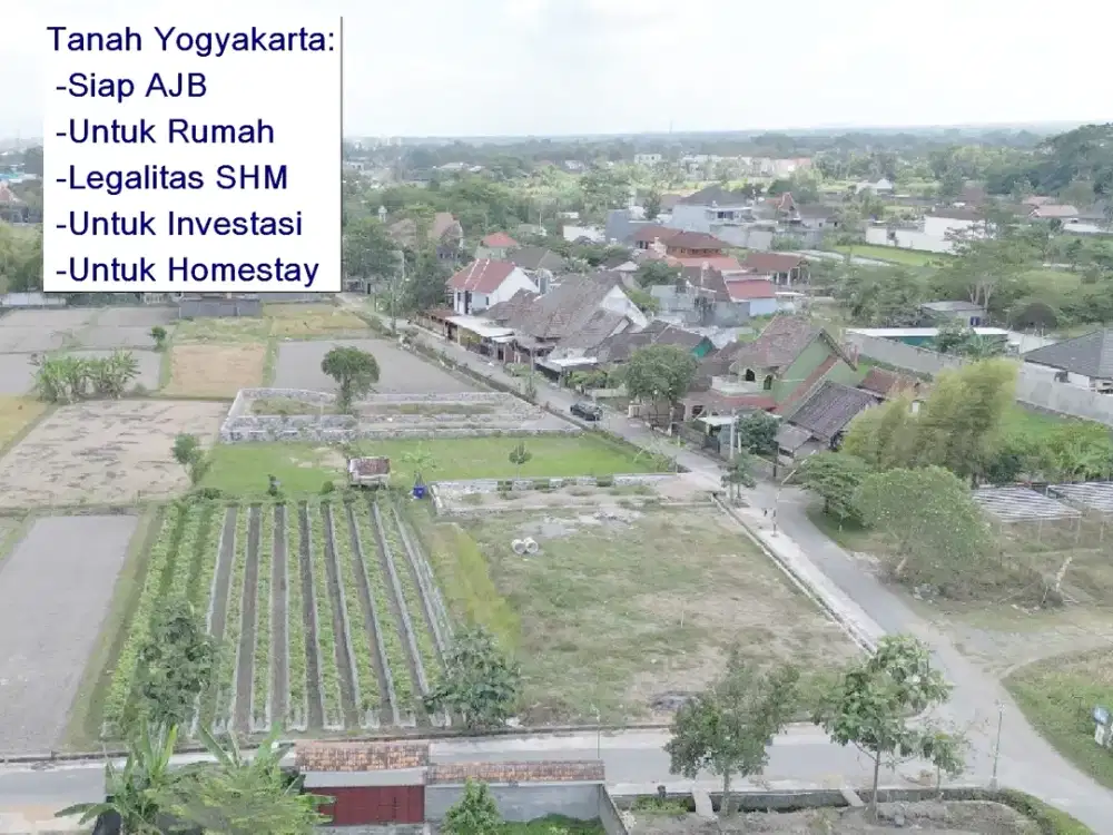 Legalitas SHM Tanah Jl. Umbul Permai Sleman Dekat Mirota Palagan