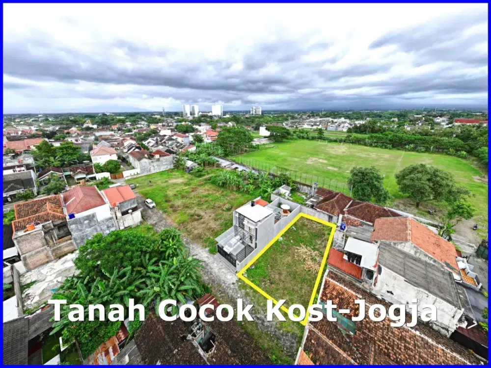 Dijual Tanah Dekat RS Sardjito untuk Kost, SHM