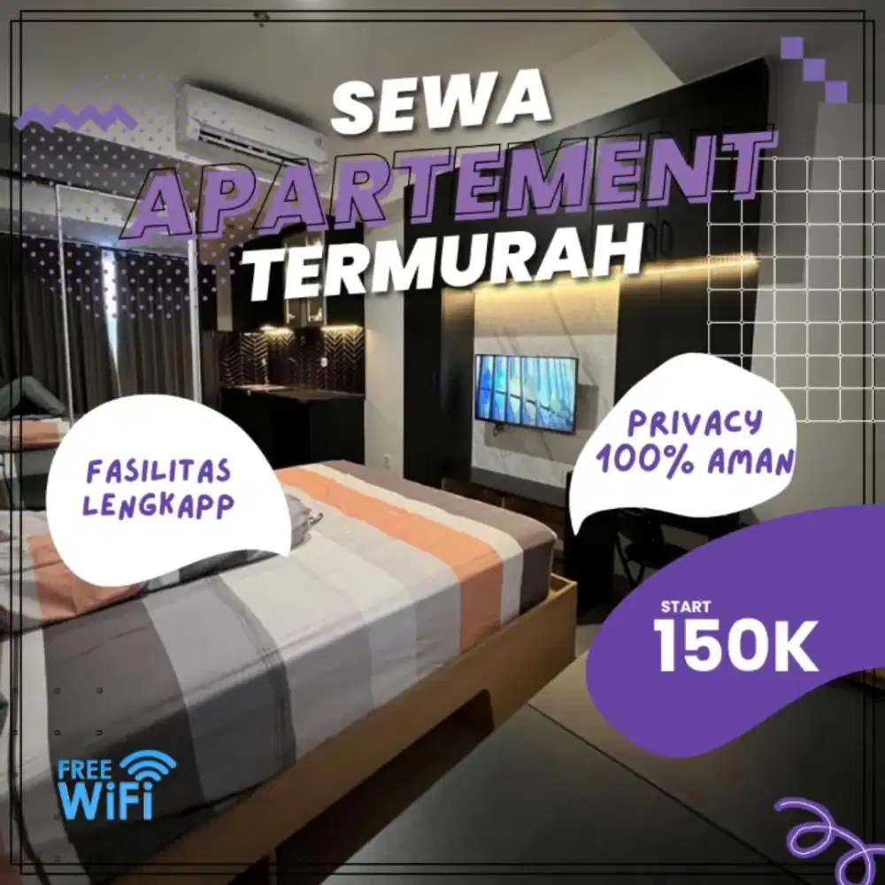Sewa Apartemen GRAND KAMALA LAGOON Harian/Transit Termurah Bekasi