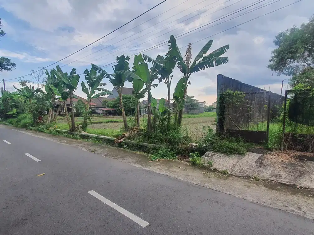 Tanah Strategis Untuk Investasi Jl. Damai Jogja Dekat Sekolah Al Azhar