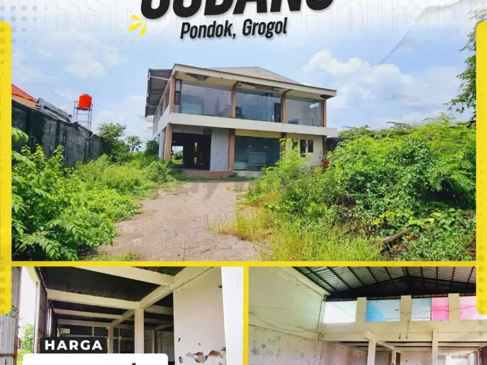 Disewakan gudang di Pondok Grogol sangat dekat Solo Baru