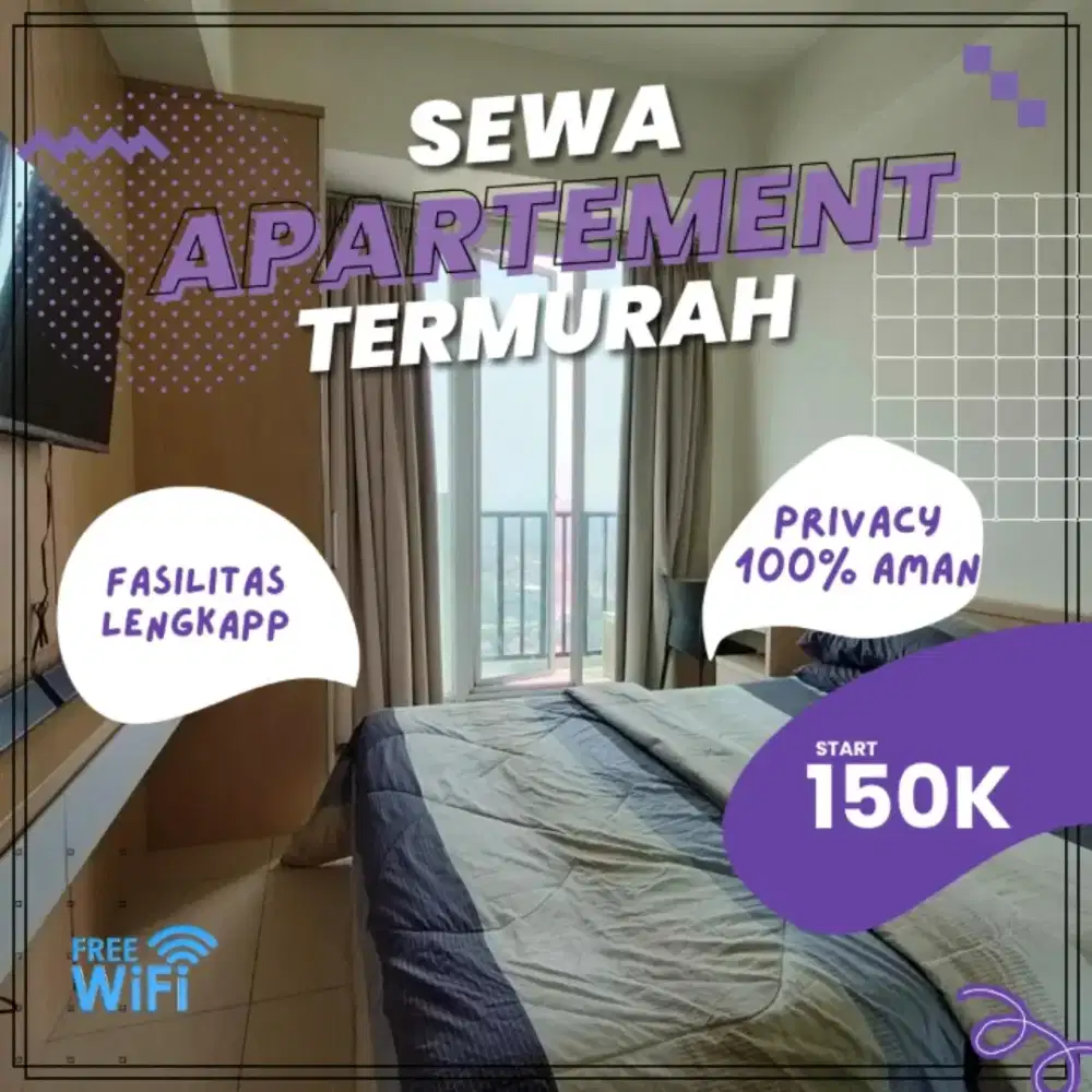 Sewa Apartemen SPRINGLAKE SUMMARECON BEKASI SMB Harian/Transit Murah