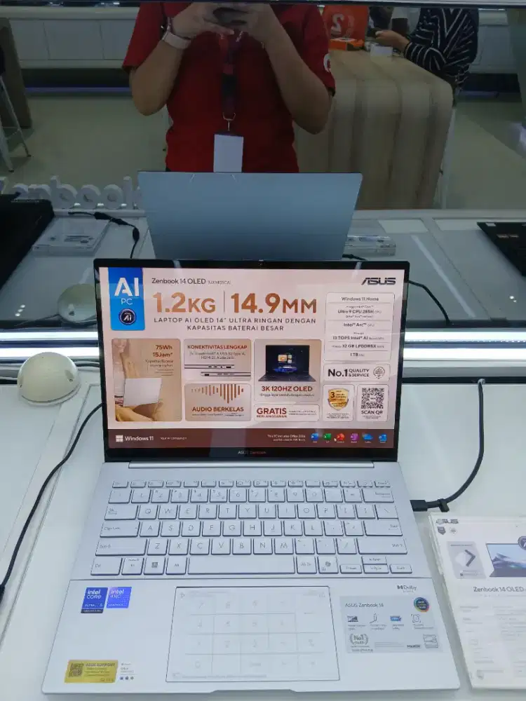 Promo Spesial Cicilan Laptop Asus Zenbook 14 OLED