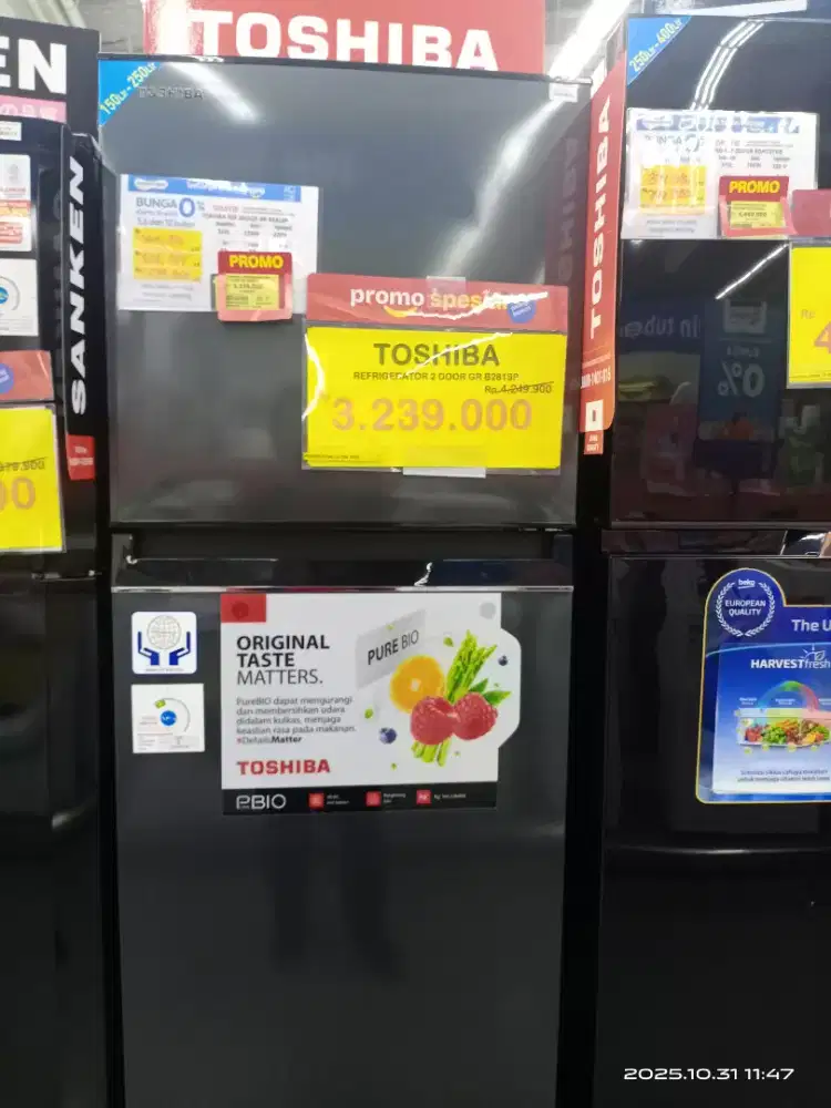 Segampang itu Cicilan Kulkas TOSHIBA Syarat KTP aja