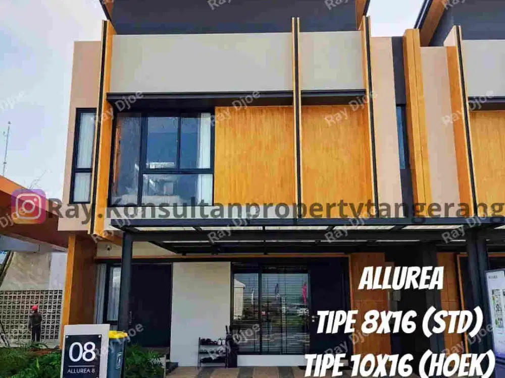 Rumah Mewah Murah Lebar 8, 4 kamar tidur 2 lantai Hanya Rp.2 Man Di Kota Tangerang Bandara