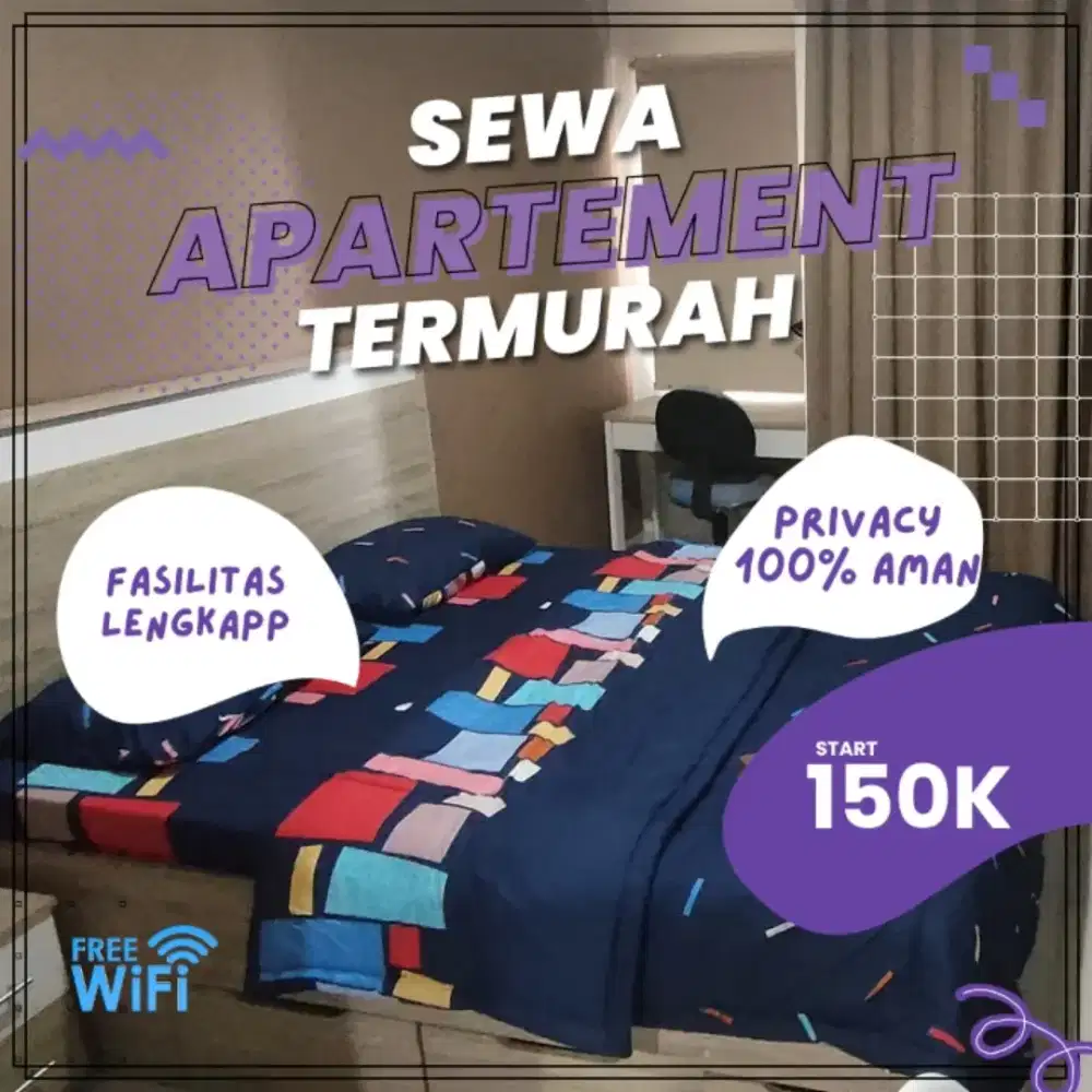 Sewa Apartemen Tangerang Selatan BINTARO ICON Harian/Transit Termurah