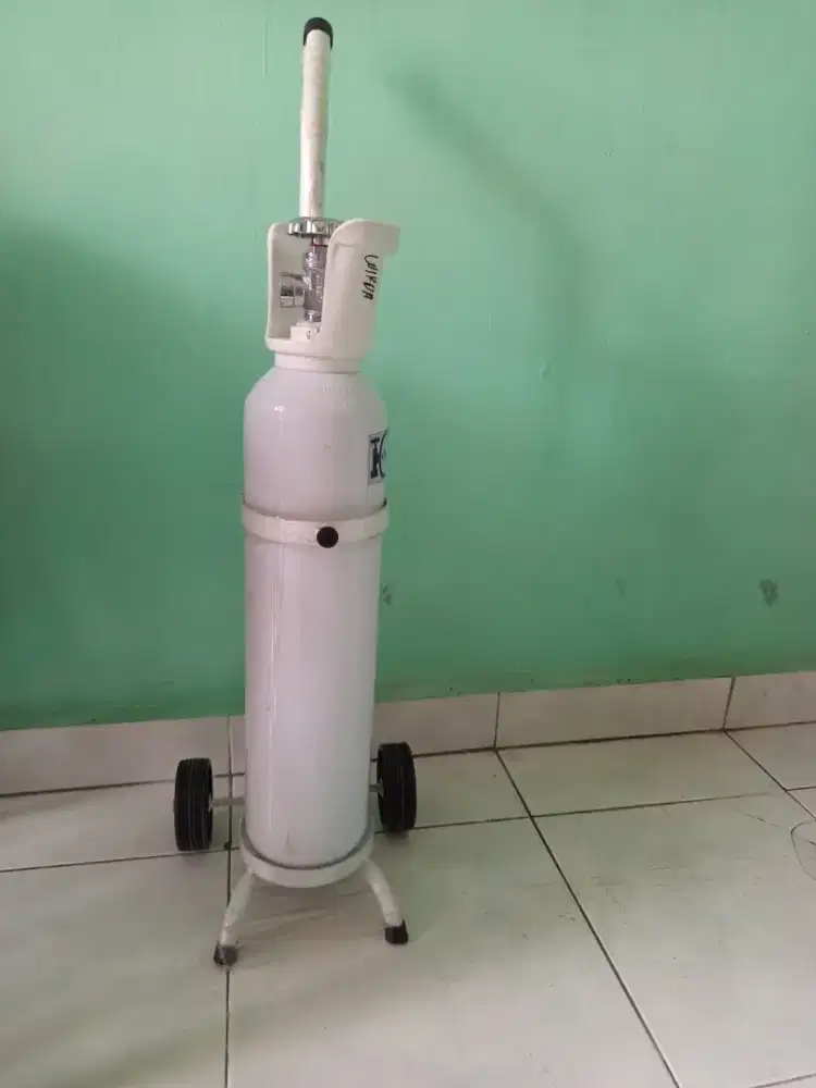 Tabung Oksigen 1m³ & Trolli