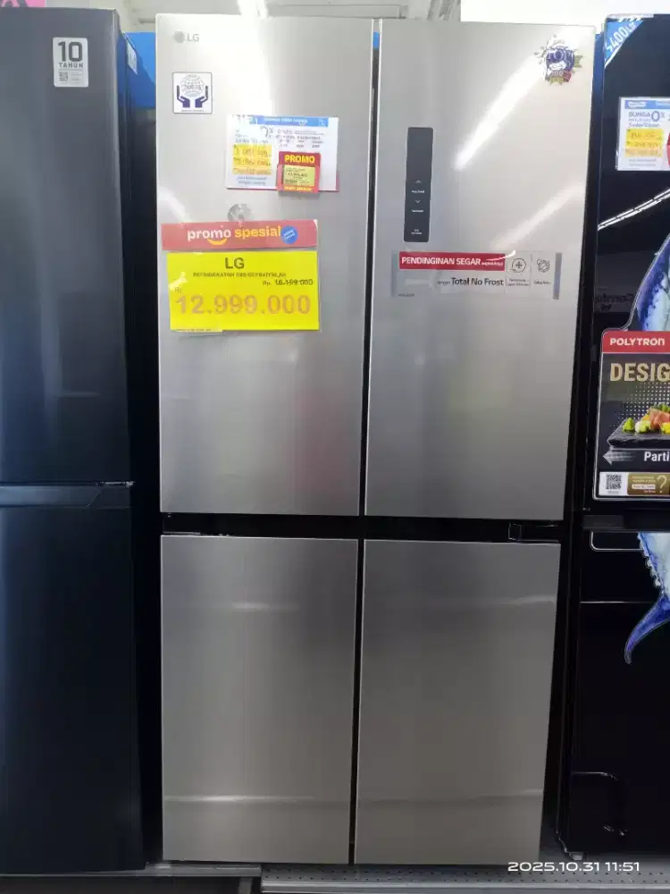 Segampang itu cicilan Kulkas LG Multidoor Syarat KTP aja