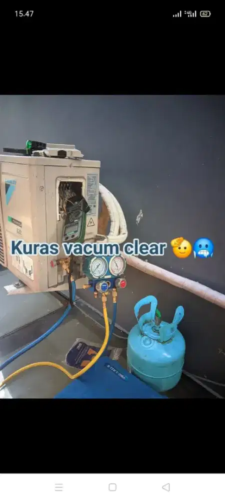 Jasa servis AC kulkas mesin cuci kompa air dll