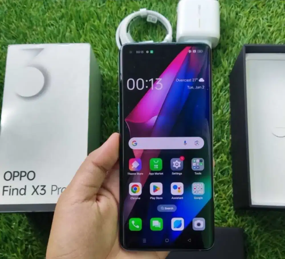 Murah hp oppo Find x3 pro 5G 12/256 lkp, bs TT