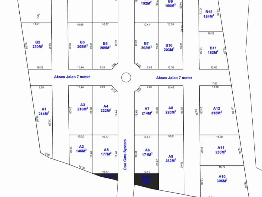 Jual Tanah Luas Mulai 2.2are/220m² Lokasi Jl Tukad Selata Ungasan area Strategis Investasi