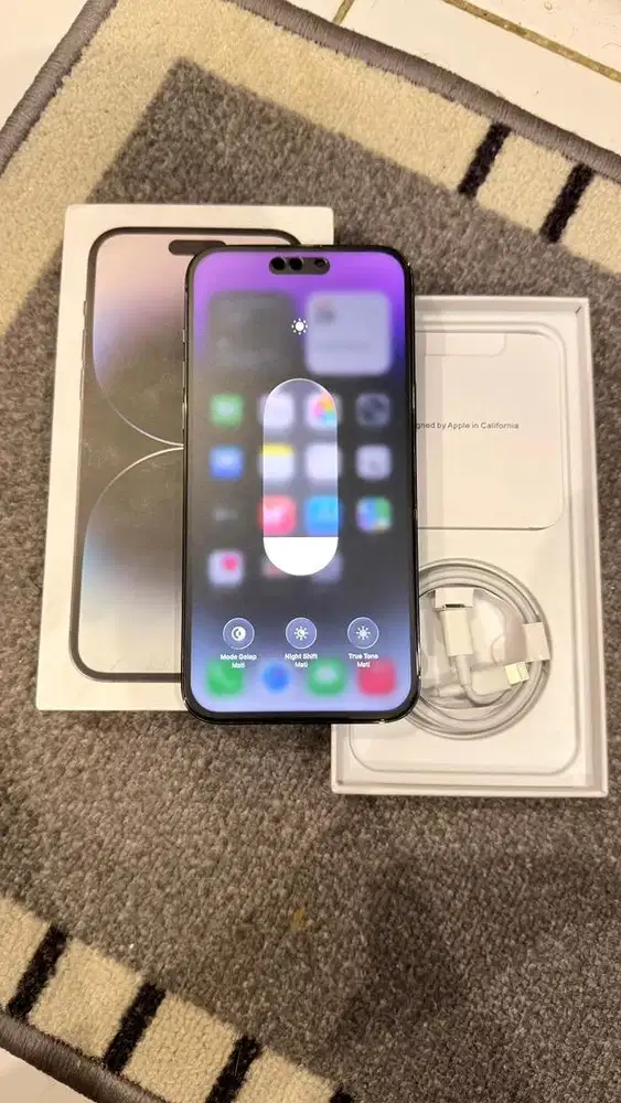 Dijual Iphone 14 Promax 256GB Deep Purple Terdaftar Lengkap