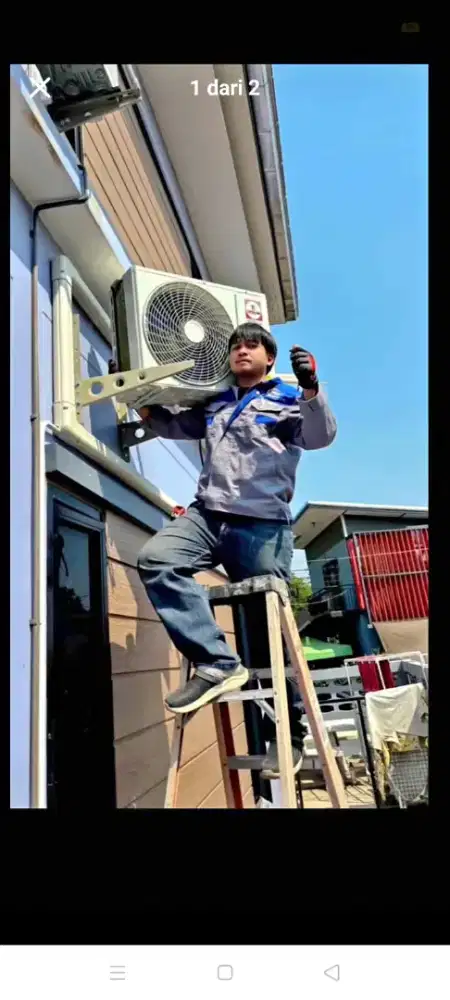 Jasa servis AC kulkas mesin cuci kompa air dll