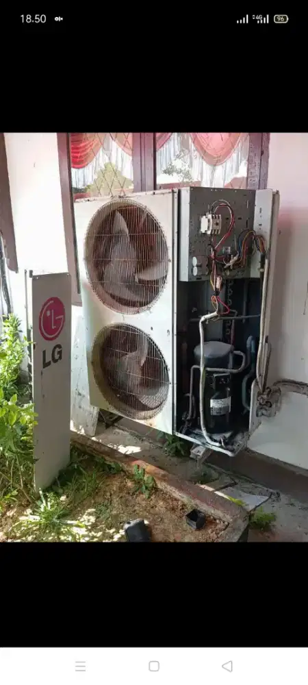 Jasa servis AC kulkas mesin cuci kompa air dll
