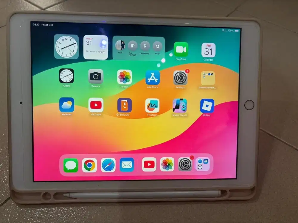 Jual Ipad 8 second ex pemakaian pribadi