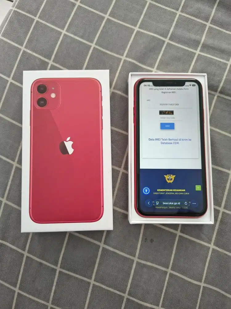 iphone 11 128gb beacukai fullset