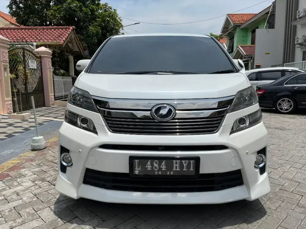 TOYOTA VELLFIRE 2.4 Z 2012