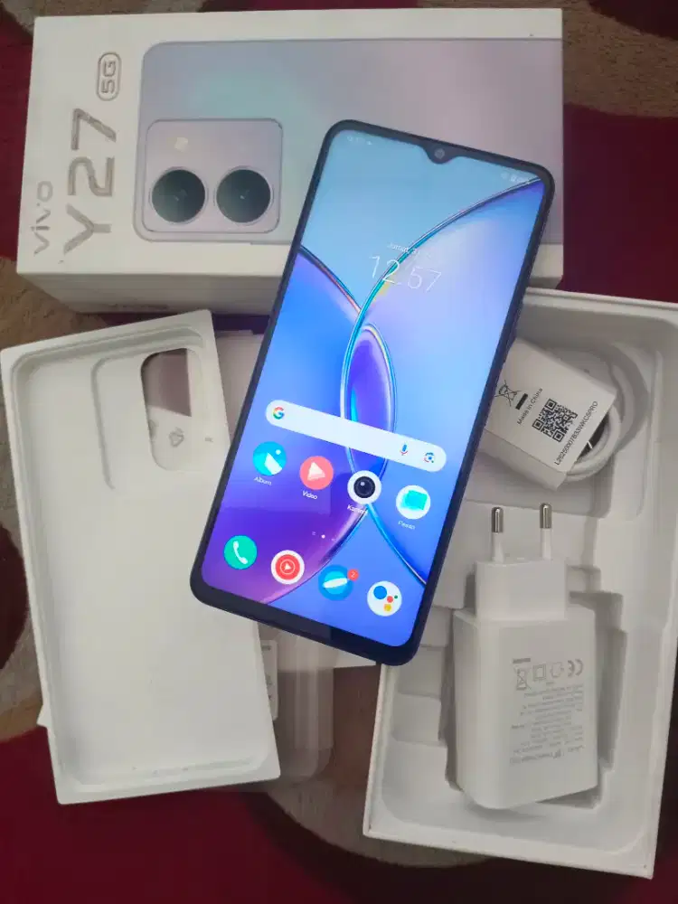 VIVO Y27 5G LENGKAP MULUS
