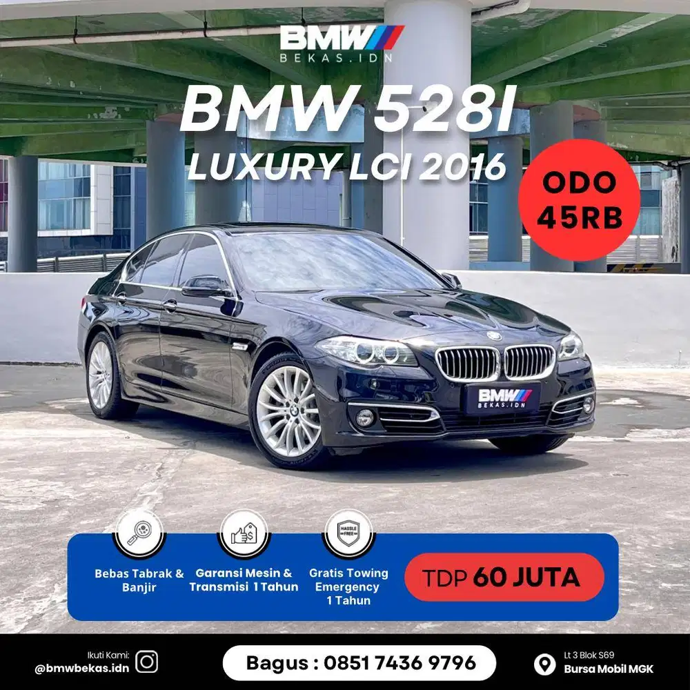 BMW 528i Luxury 2016 Last Edition