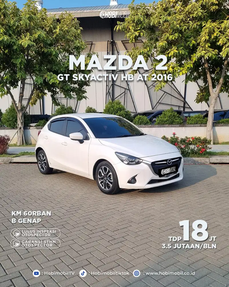 Garansi mesin 5th Mazda 2 GT at 2016